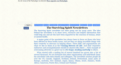 Desktop Screenshot of newsletters.survivingspirit.com